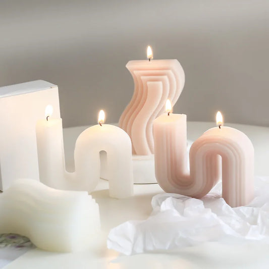 Decorative aromatic Home decoration set of candles - VELVATINE
